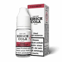 Das Ist Dampfen Kirsch Cola Liquid 10ml -VapeZone Deutschland Das ist Dampfen KIRSCH COLA 10ml 12mg