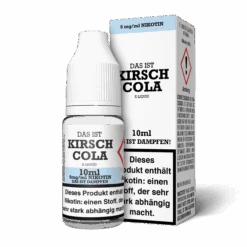Das Ist Dampfen Kirsch Cola Liquid 10ml -VapeZone Deutschland Das ist Dampfen KIRSCH COLA 10ml 6mg