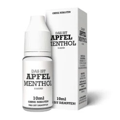 Das Ist Dampfen Apfel Menthol Liquid 10ml
