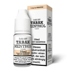 Das Ist Dampfen Tabak Menthol Liquid 10ml