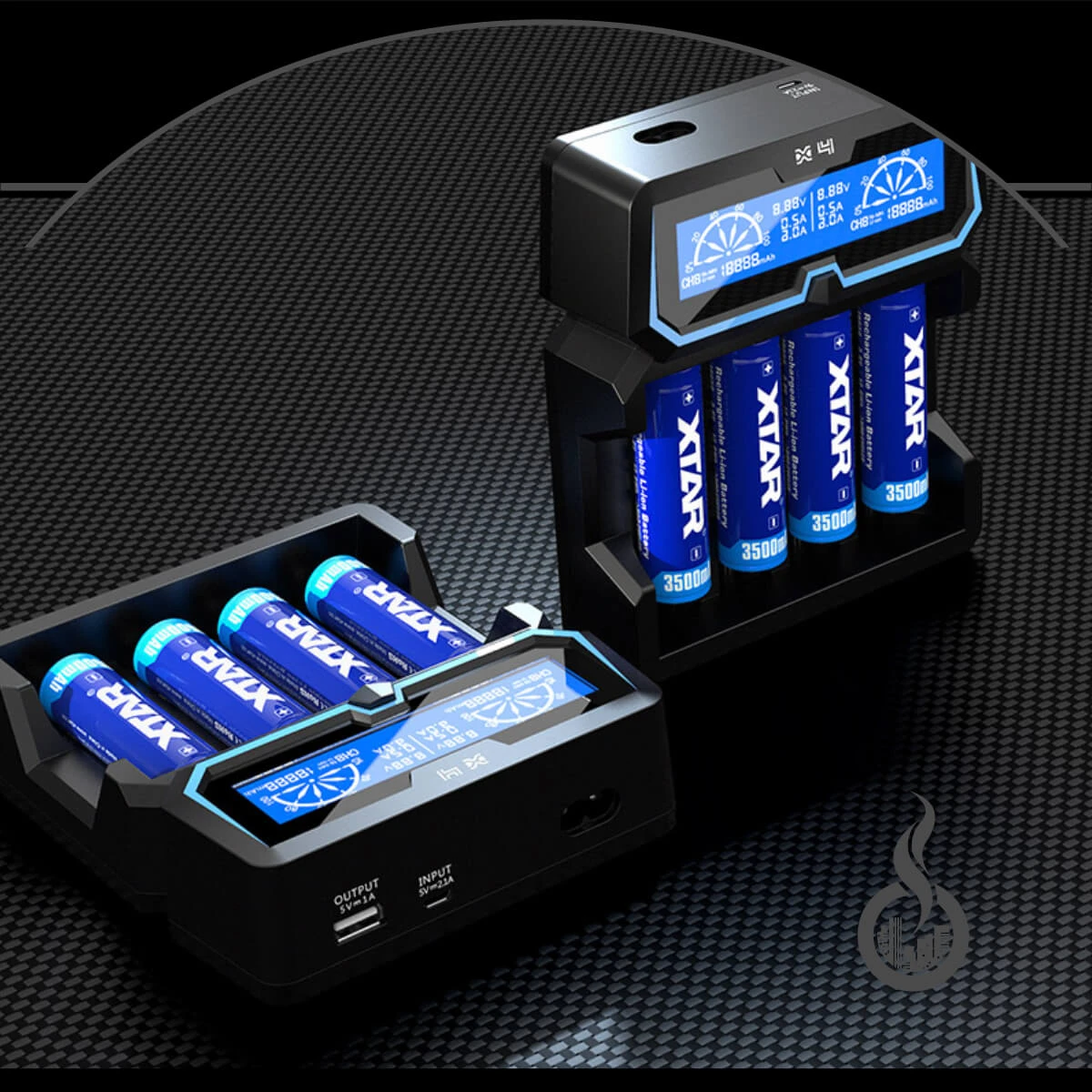 Xtar X4 Ladegerät Für Vier Akkus (4-Schacht) 4 Xtar X4 Ladegerät Für Vier Akkus (4-Schacht) – Bild 4