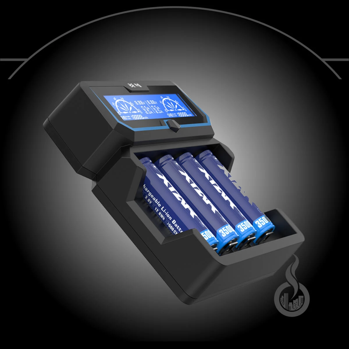 Xtar X4 Ladegerät Für Vier Akkus (4-Schacht) 2 Xtar X4 Ladegerät Für Vier Akkus (4-Schacht) – Bild 2