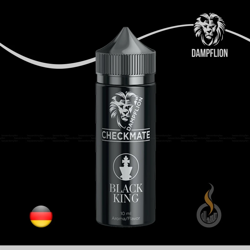 DAMPFLION CHECKMATE Black King Aroma - 10 Ml 1 DAMPFLION CHECKMATE Black King Aroma - 10 Ml