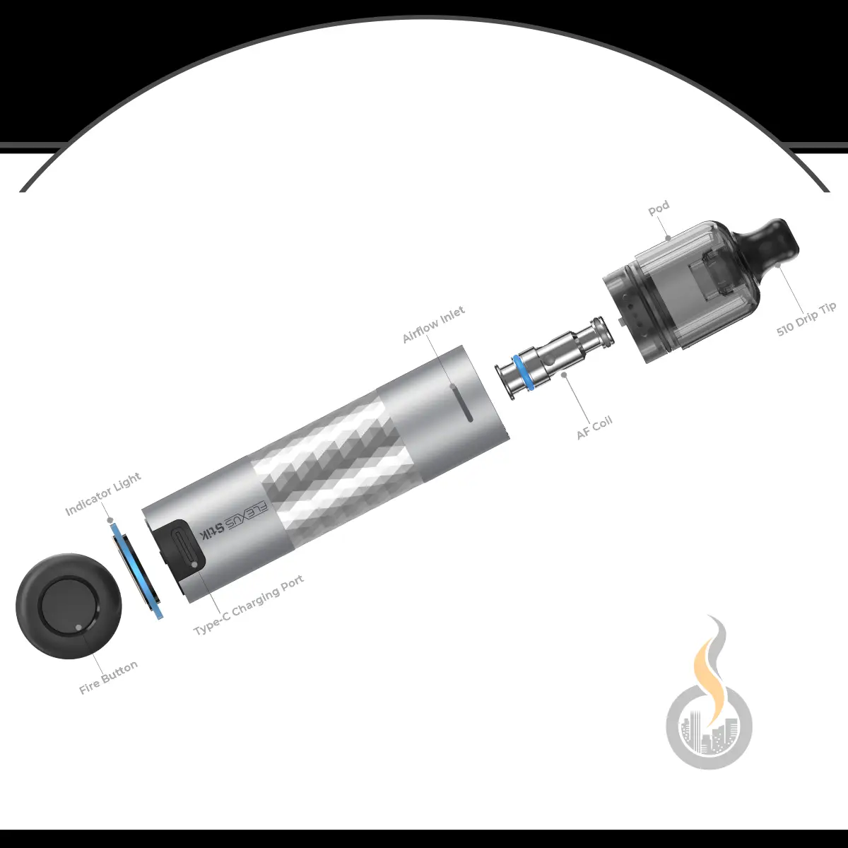 Aspire Flexus Stik Pod Kit 6 Aspire Flexus Stik Pod Kit – Bild 6