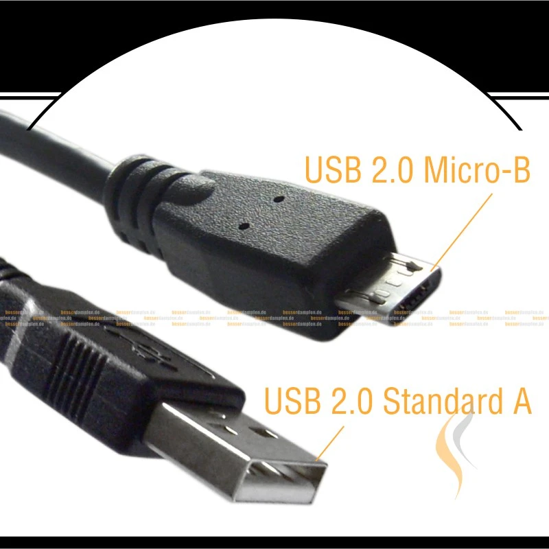 Joyetech USB 2.0 Standard-A Micro-B Ladekabel 2 Joyetech USB 2.0 Standard-A Micro-B Ladekabel – Bild 2