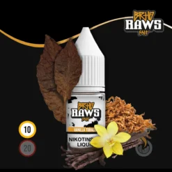 BAREHEAD Hybrid Nikotinsalz RAWS Vanilla Tobacco Liquid - 10 Ml
