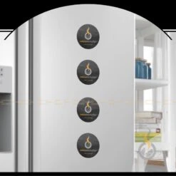 Besser FRIDGE MAGNET Für Kühlschrank - Rund -VapeZone Deutschland besser magnet frige sticker 2