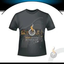 Besser T-SHIRT - WE TRUST IN VAPE - Herren