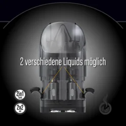 Uwell Caliburn Explorer Pod Starter Kit -VapeZone Deutschland caliburn explorer 2in1 tank fuer unterschiedliche liquids