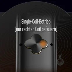 Uwell Caliburn Explorer Pod Starter Kit -VapeZone Deutschland caliburn explorer rechter coil betrieb