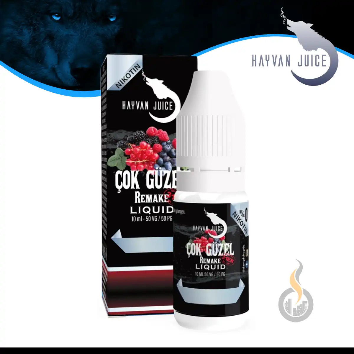 HAYVAN JUICE Cok Güzel Liquid 10 Ml 1 HAYVAN JUICE Cok Güzel Liquid 10 Ml