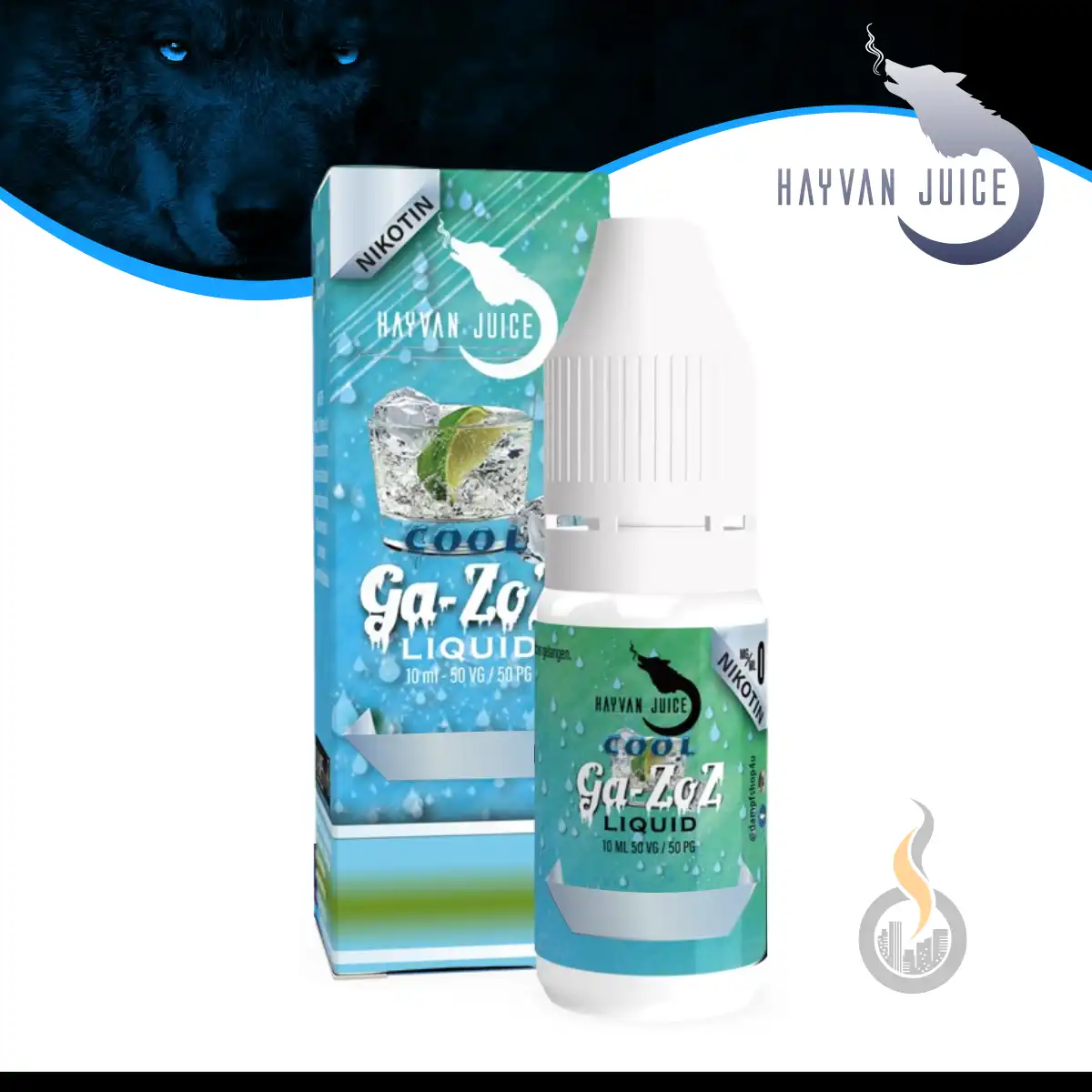 HAYVAN JUICE Cool Gazoz Liquid 10 Ml 1 HAYVAN JUICE Cool Gazoz Liquid 10 Ml