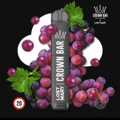 Crown Bar By Al Fakher X Lost Mary Grape
