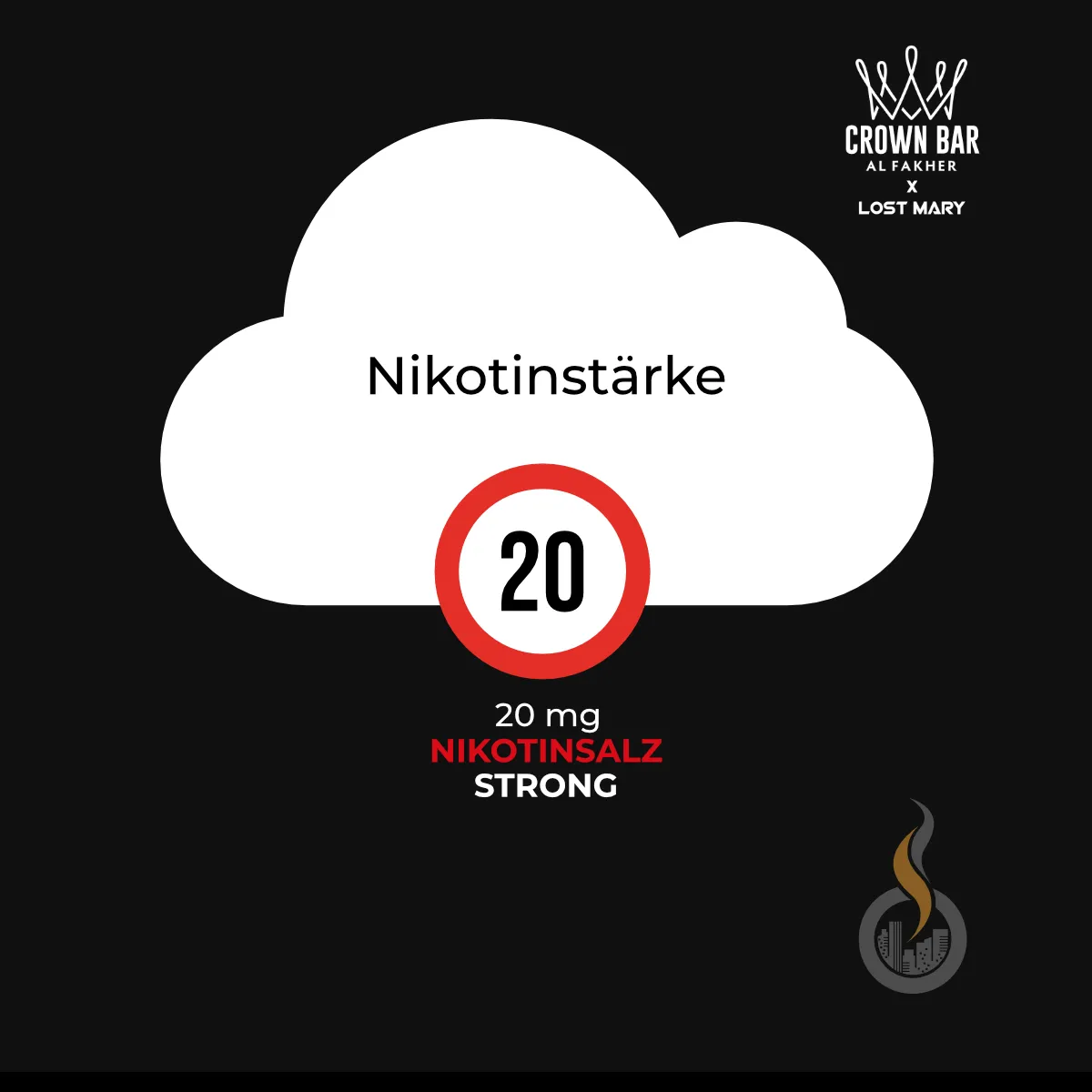 Crown Bar By Al Fakher X Lost Mary Peach Green Apple 2 Crown Bar By Al Fakher X Lost Mary Peach Green Apple – Bild 2