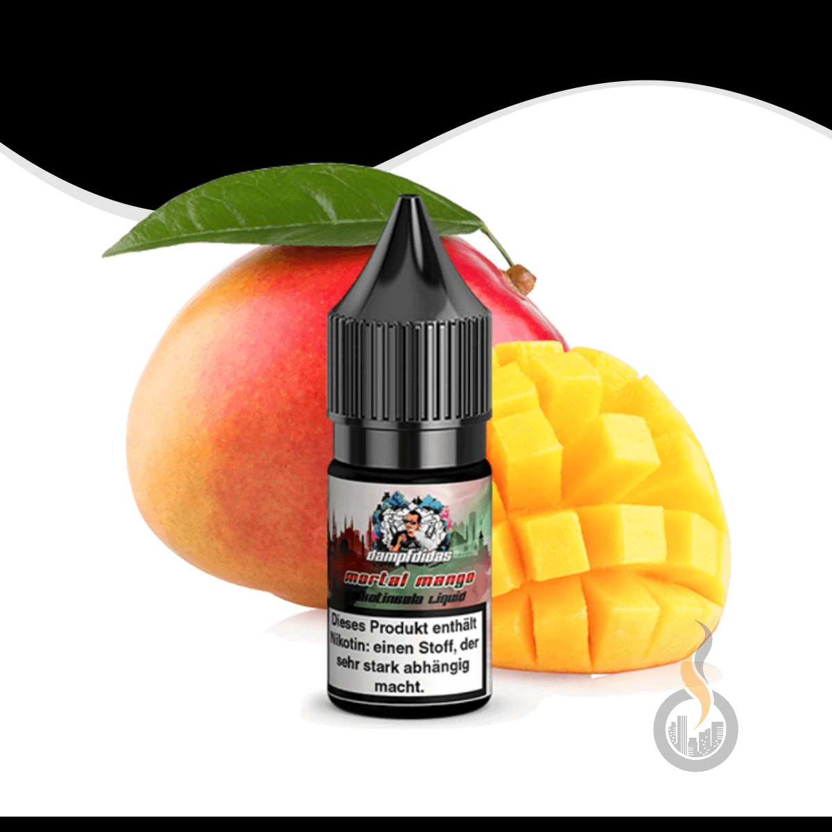 DAMPFDIDAS Mortal Mango Nikotinsalz Liquid - 10 Ml 1 DAMPFDIDAS Mortal Mango Nikotinsalz Liquid - 10 Ml