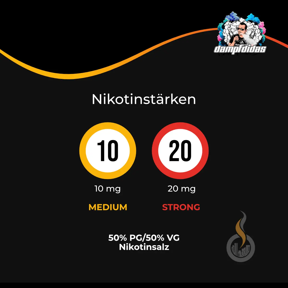 DAMPFDIDAS Doppelapfel Shisha Nikotinsalz Liquid - 10 Ml 2 DAMPFDIDAS Doppelapfel Shisha Nikotinsalz Liquid - 10 Ml – Bild 2