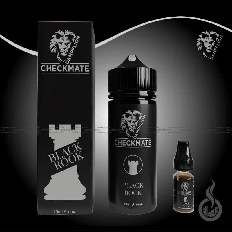 DAMPFLION CHECKMATE Black Rook Aroma - 10 Ml 1 DAMPFLION CHECKMATE Black Rook Aroma - 10 Ml