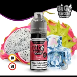 BIG BOTTLE FLAVOURS Dragon Drop Nic Salt Liquid - 10 Ml