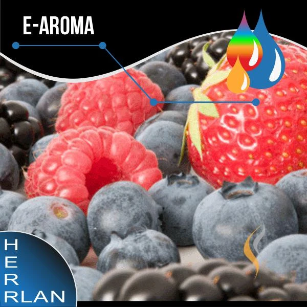 HERRLAN Waldfrucht (blau) Aroma - 10ml 1 HERRLAN Waldfrucht (blau) Aroma - 10ml
