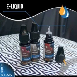 HERRLAN Pfefferminz Avensis Liquid -VapeZone Deutschland e liquids herrlan 10 ml flaschen 29 1