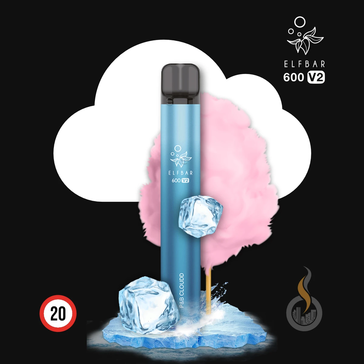 ELF BAR 600 V2 P&B Cloudd 1 ELF BAR 600 V2 P&B Cloudd