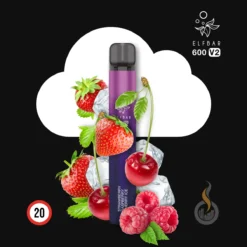 ELF BAR 600 V2 Strawberry Raspberry Cherry Ice