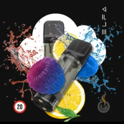 2x ELF BAR ELFA CP Prefilled Pod Blue Razz Lemonade - 20 Mg