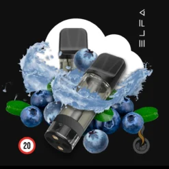 2x ELF BAR ELFA CP Prefilled Pod Blueberry BG - 20 Mg