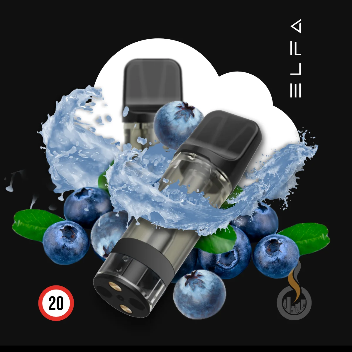 2x ELF BAR ELFA CP Prefilled Pod Blueberry BG - 20 Mg 1 2x ELF BAR ELFA CP Prefilled Pod Blueberry BG - 20 Mg