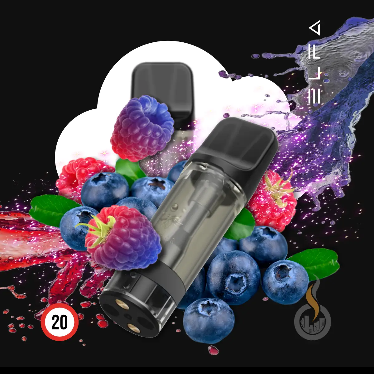 VapeZone Deutschland -VapeZone Deutschland elfa pods blueberry sour raspberry 1