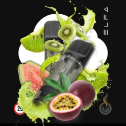 2x ELF BAR ELFA CP Prefilled Pod Kiwi Passion Fruit Guava - 20 Mg