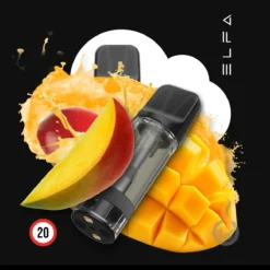 2x ELF BAR ELFA CP Prefilled Pod Mango - 20 Mg