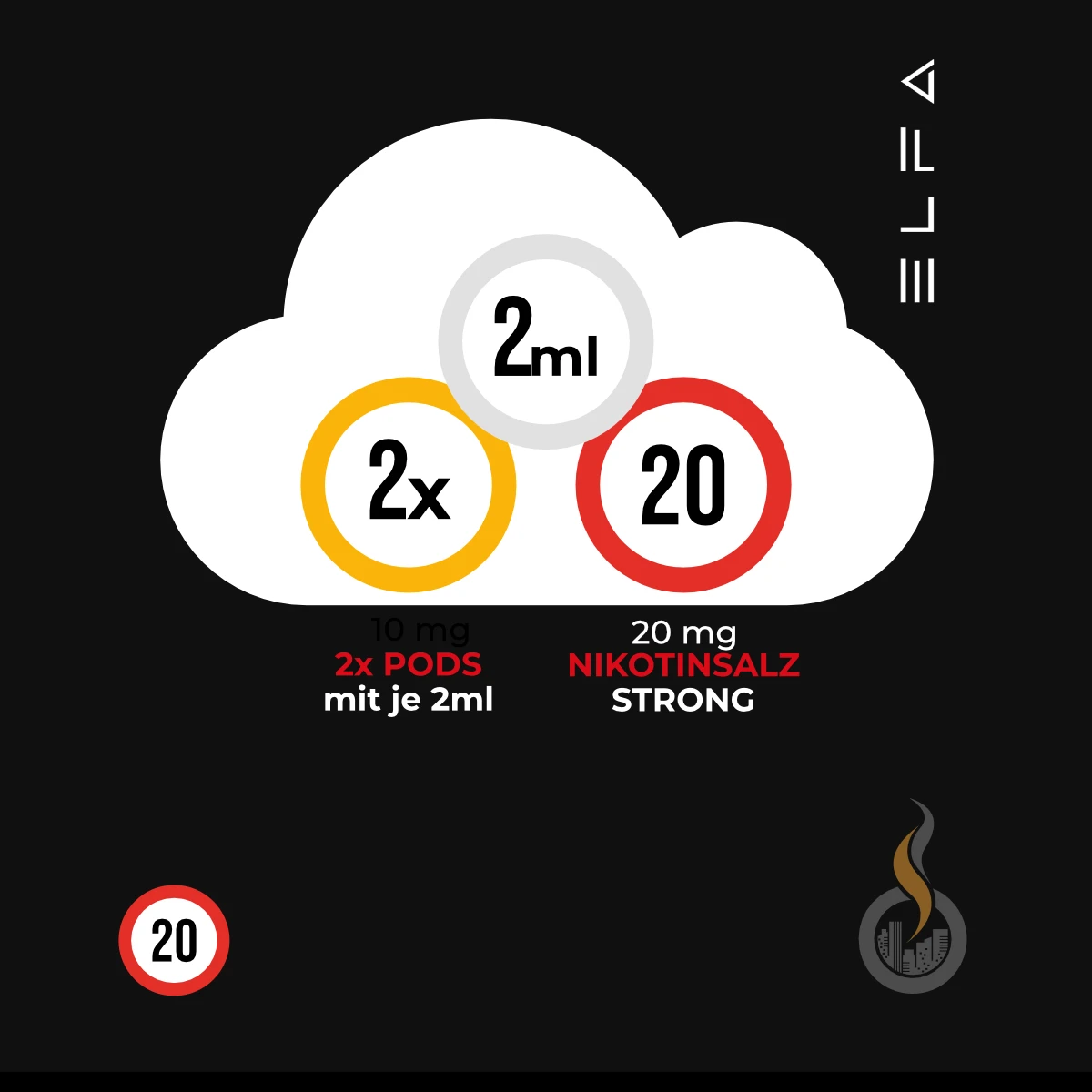 2x ELF BAR ELFA CP Prefilled Pod Blue Razz Lemonade - 20 Mg 2 2x ELF BAR ELFA CP Prefilled Pod Blue Razz Lemonade - 20 Mg – Bild 2
