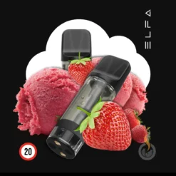 2x ELF BAR ELFA CP Prefilled Pod Strawberry Ice Cream - 20 Mg