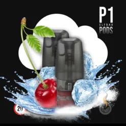 2x Elfbar Mate500 P1 Prefilled Pod Cherry Ice - 20 Mg