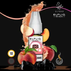 ELFLIQ By Elfbar Apple Peach Nikotinsalz Liquid - 10 Ml