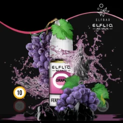 ELFLIQ By Elfbar Grape Nikotinsalz Liquid - 10 Ml
