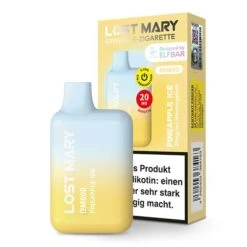 Lost Mary BM600 Einweg E-Zigarette -VapeZone Deutschland elfbar lost mary bm 600 pineapple ice