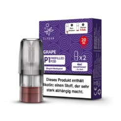 Elf Bar Mate 500 P1 Pods 2er-Pack -VapeZone Deutschland elfbar mate 500 p1 grape 2