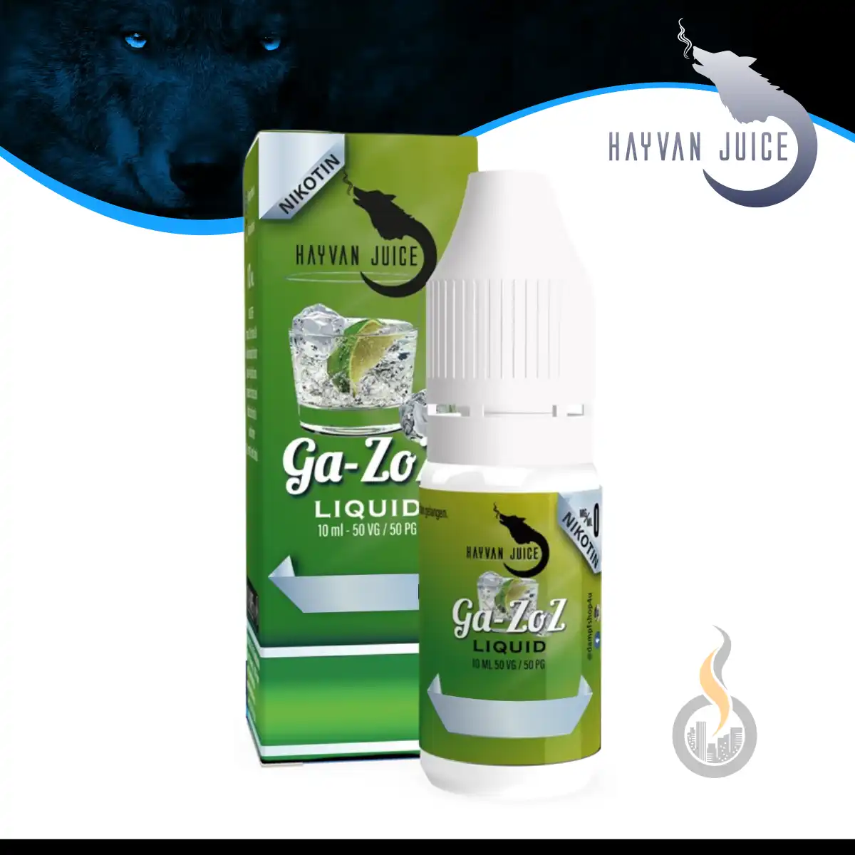 HAYVAN JUICE Ga-zoz Liquid 10 Ml 1 HAYVAN JUICE Ga-zoz Liquid 10 Ml