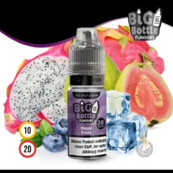 BIG BOTTLE FLAVOURS Happy Fruits Nic Salt Liquid - 10 Ml