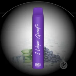 IVG BAR Einweg E-Zig Aloe Grape Ice