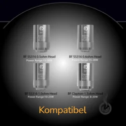 Joyetech EGo AIO 2 StarterSet - 1700 MAh -VapeZone Deutschland joyetech ego aio 2 bf coil kompatibel