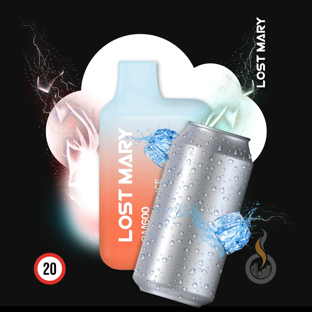 LOST MARY Marygy Ice BM600 CP - 20 Mg 1 LOST MARY Marygy Ice BM600 CP - 20 Mg