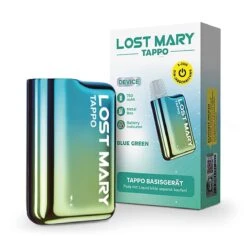 Lost Mary Tappo E-Zigaretten Pod-System - Akkuträger / Basisgerät -VapeZone Deutschland lost mary tappo basisgeraet blue green