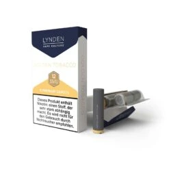 25-Vorratspack LYNDEN Premium Depots Golden Tobacco Mit 125 Depots