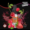 POCKET SALT Nikotinsalz Liquid Strawberry Raspberry Cherry - 10 Ml