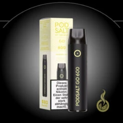 Pod Salt Go 600 Einweg E-Zig Banana Ice
