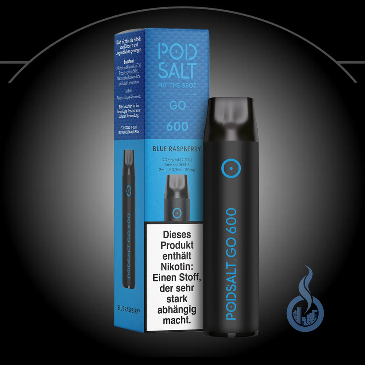 Pod Salt Go 600 Blue Raspberry 1 Pod Salt Go 600 Blue Raspberry