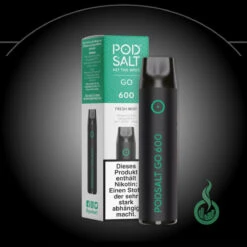Pod Salt Go 600 Einweg E-Zig Fresh Mint